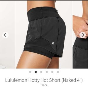 LULULEMON HOTTY HOT SHORTS